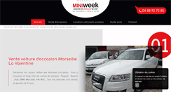 Desktop Screenshot of miniweek.fr